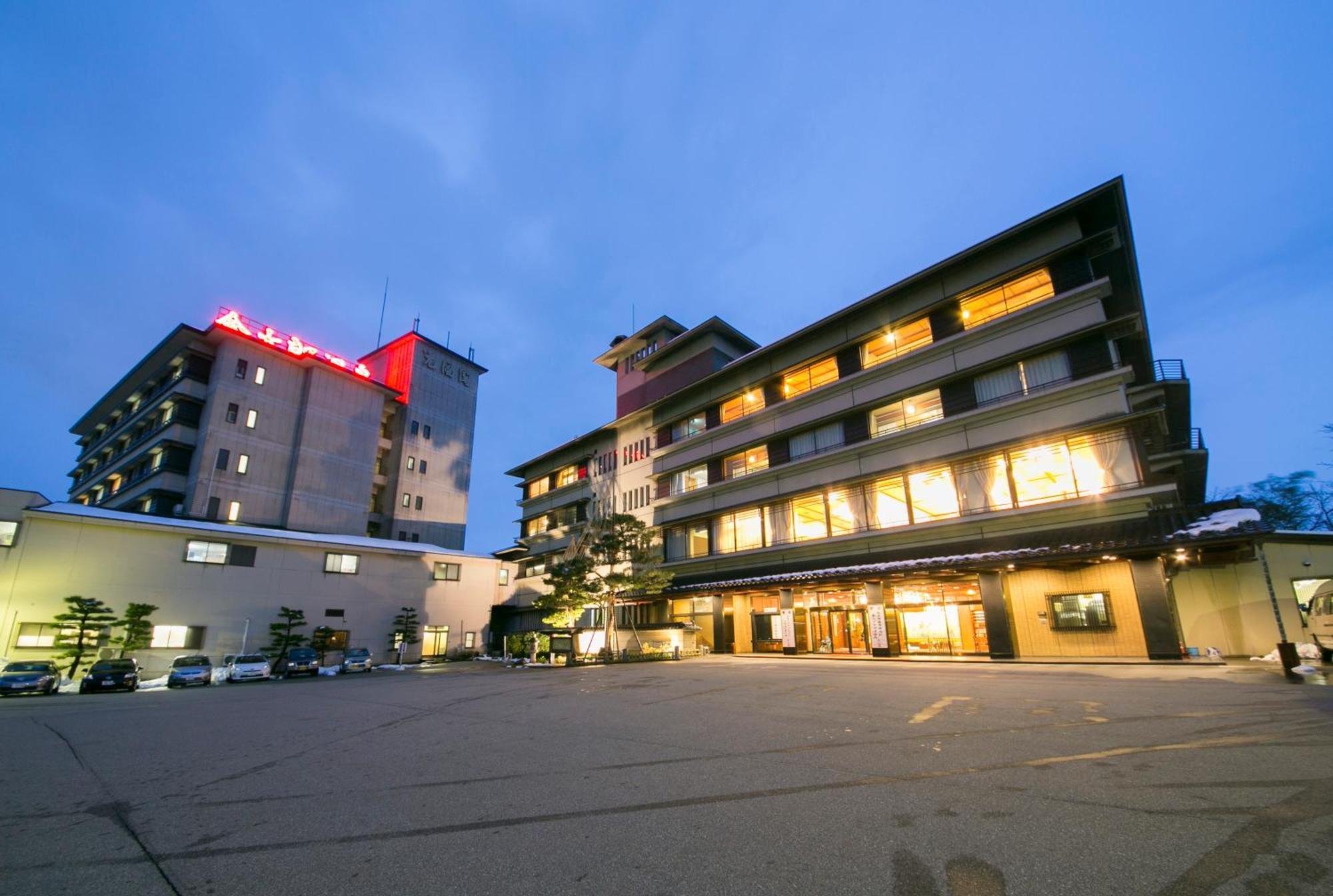Kintarou Onsen Hotel Uozu Exterior foto